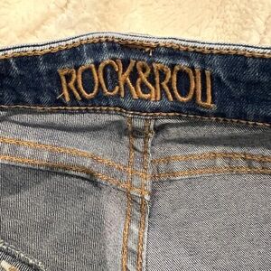 Rock & Roll Women's Blue Flare Jeans